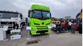 Седельный тягач SX4258Y3334 X6000 6х4 со шторным полуприцепом