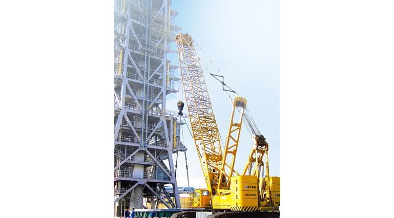 Гусеничный кран XCMG XGC55 Гусеничный кран XCMG QUY260