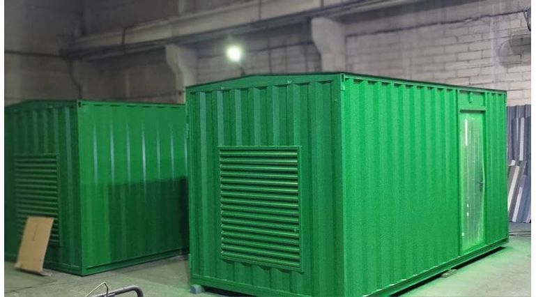 Дизельный генератор Weichai WPG440F8 в контейнере