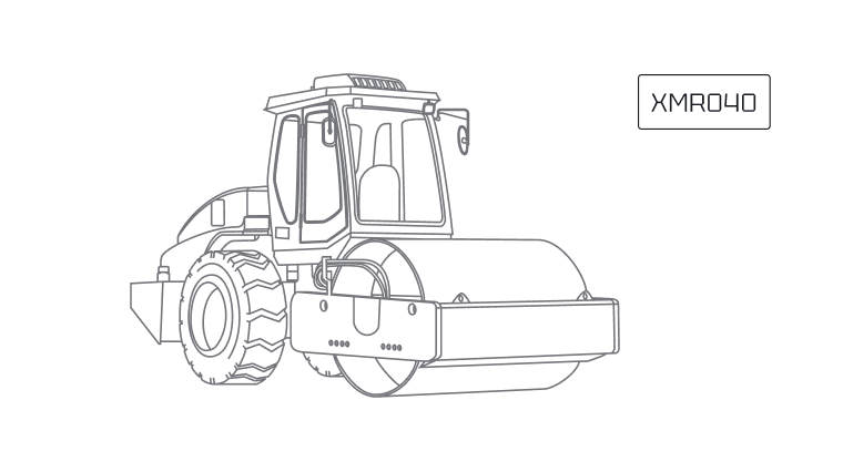 Ручной каток XCMG XMR040