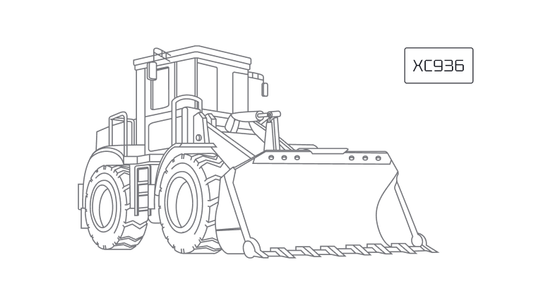 Фронтальный погрузчик XCMG XC936